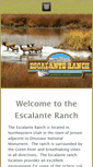 Mobile Screenshot of escalanteranchutah.com